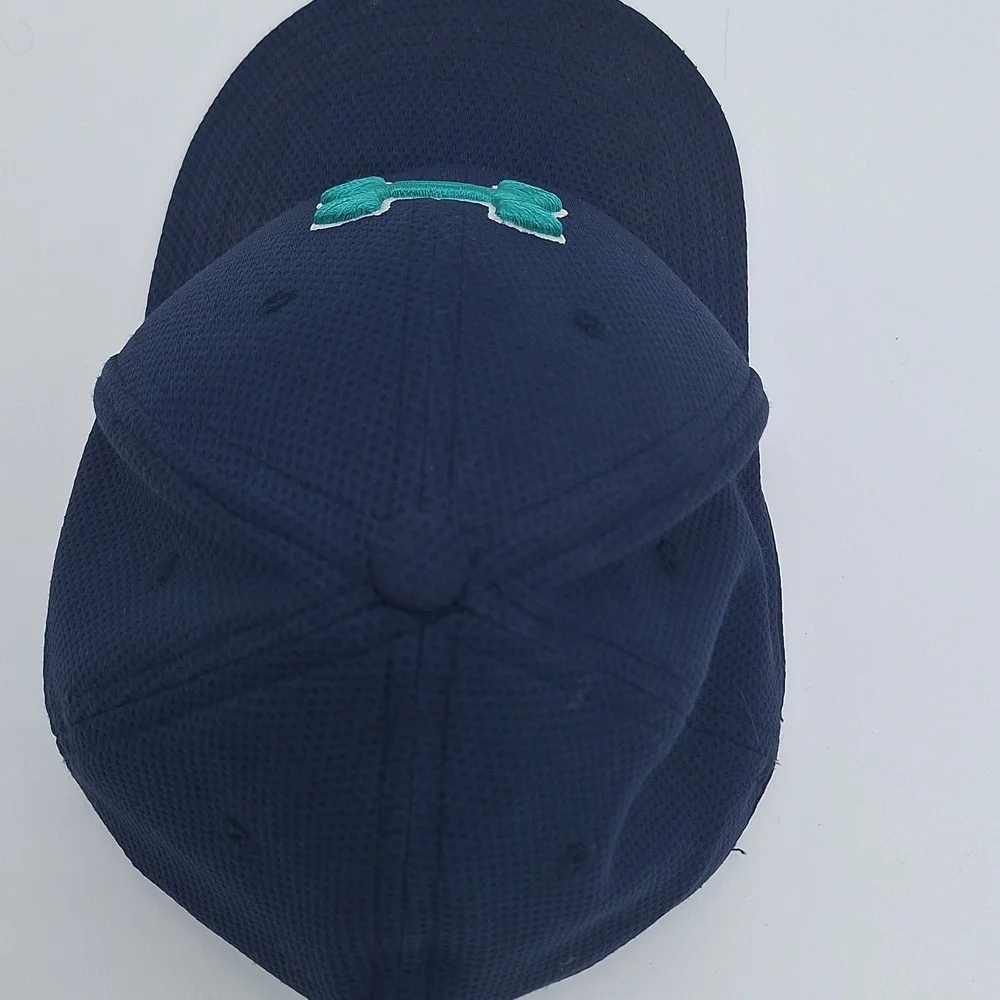 Under Armour Dark Blue Cap with Teal Logo